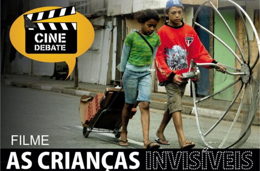  Filme Crianças Invisíveis será exibido no Cine Debate Sindiserv