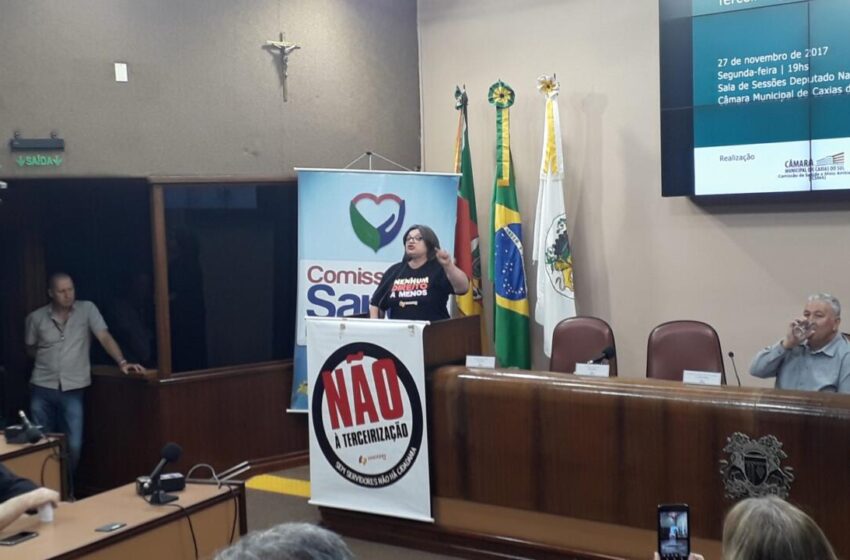 Audiência pública lota Câmara contra terceirização do PA24h