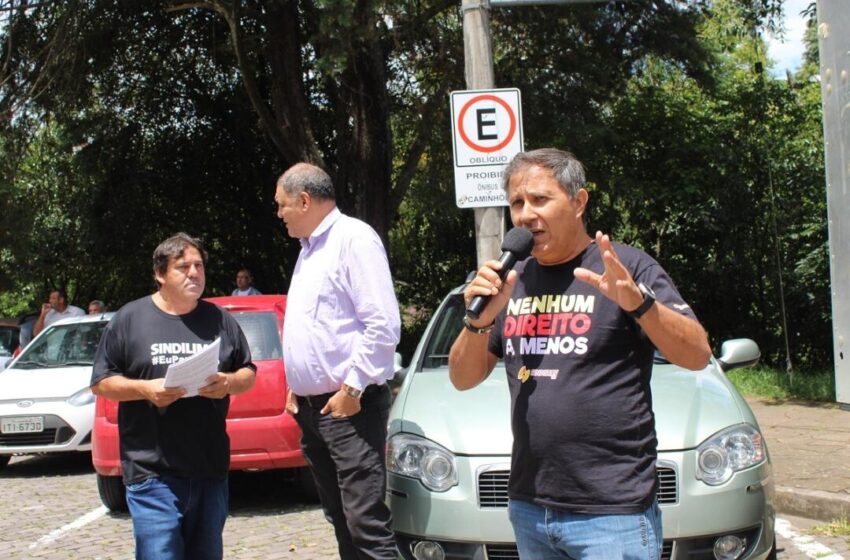  Sindiserv participa de ato em defesa da Justiça do Trabalho e Democracia