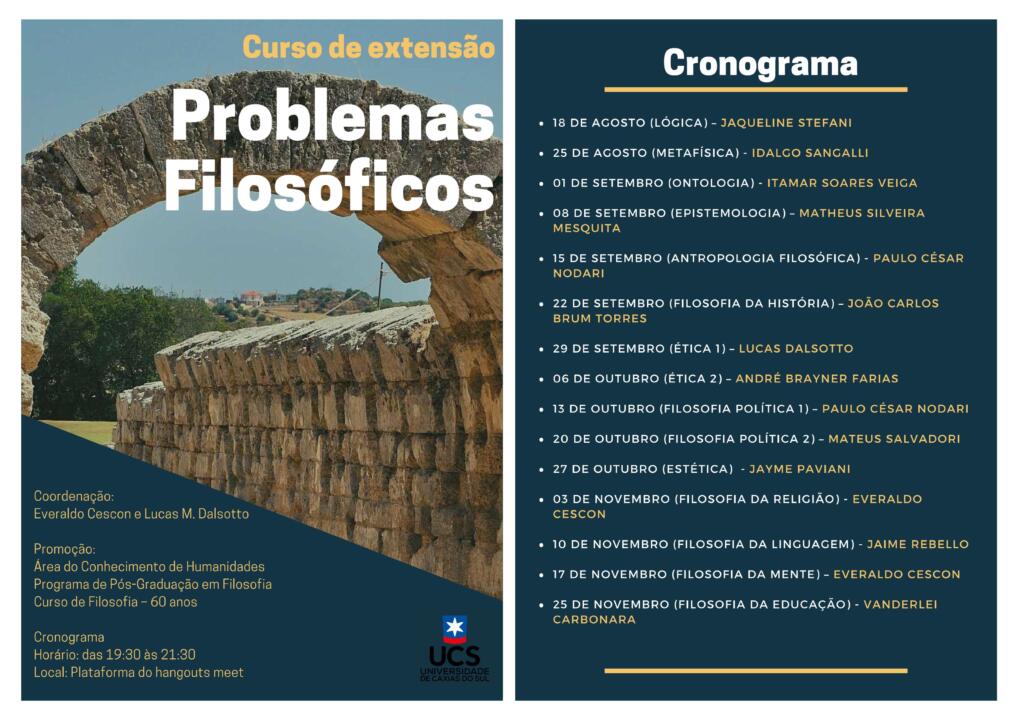 Problema Filosófico e Explicação ⋆ Colaborae