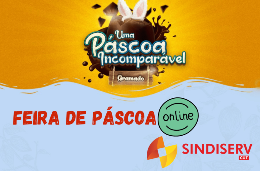  Feira de Páscoa online inicia nesta quinta-feira!