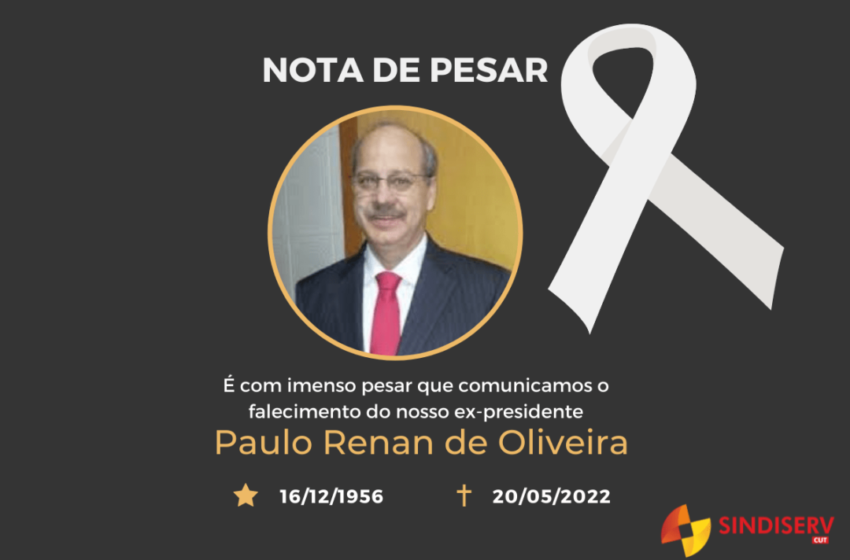  Nota de pesar _ Paulo Renan de Oliveira