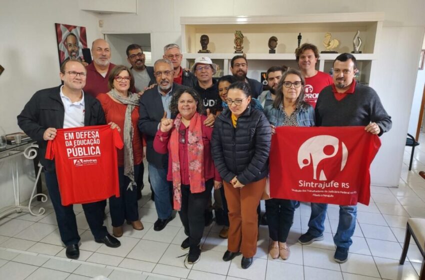  Sindiserv participa de encontro com Senador Paim para debater Arcabouço Fiscal