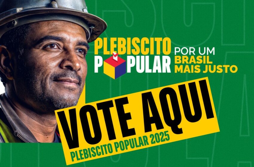  Pela redução de jornada de trabalho sem redução de salário VOTE AQUI