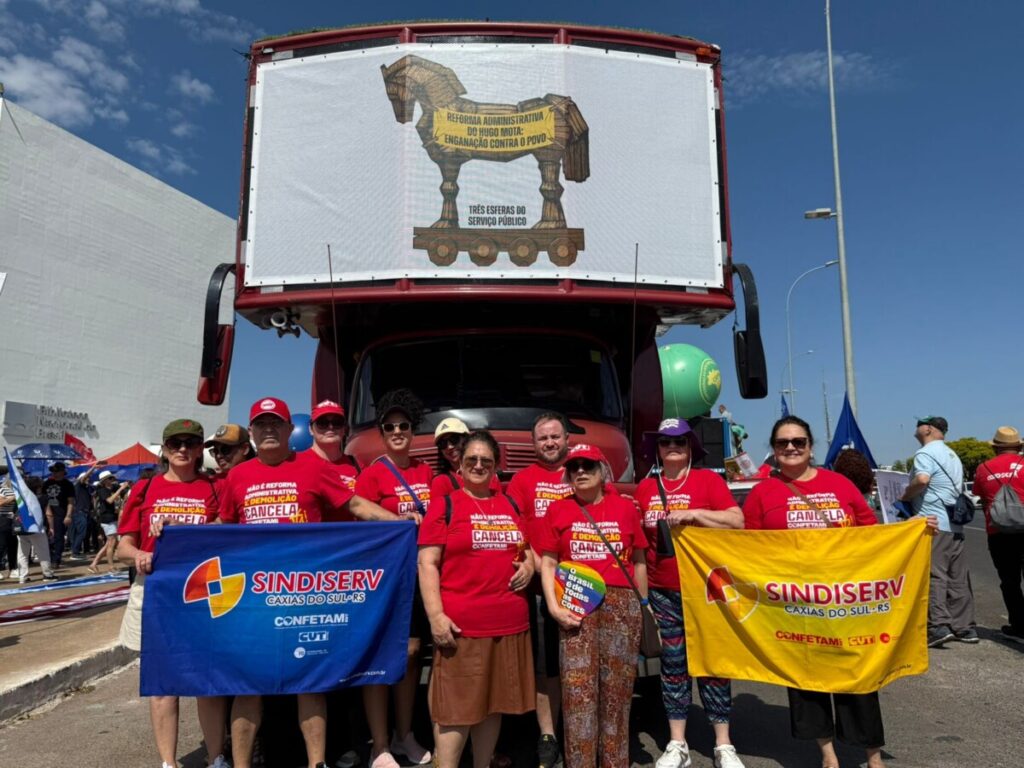 Sindiserv vai às ruas contra retrocessos da reforma administrativa