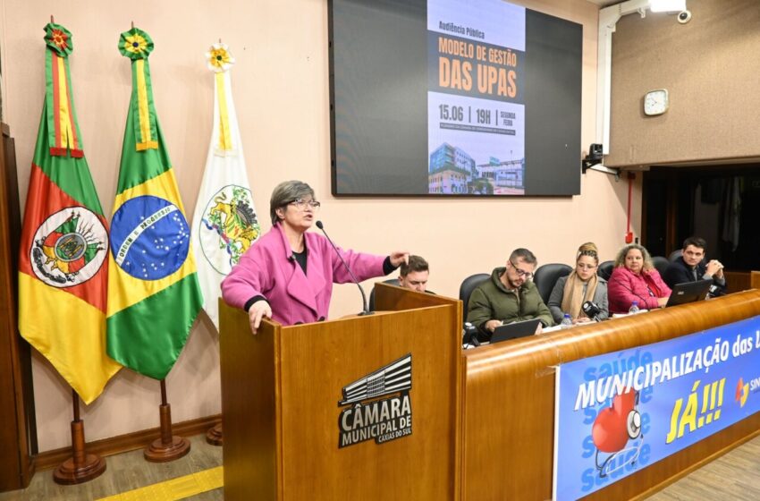  Terceirização da UPA Central custa R$ 29,5 milhões a mais, afirma Sindiserv